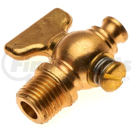 Gates G33832-0606 Hydraulic Hose Air Brake For Rubber Hose-->Male Pipe Air Drain Cock - Bibb Nose