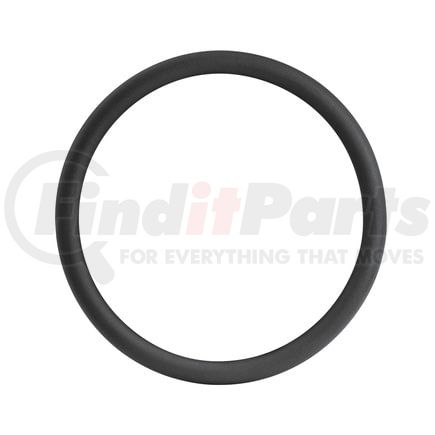 88149 by UNITED PACIFIC - Accessory Steering Wheel Cover - 18", Black, Leather, with 6 Screws