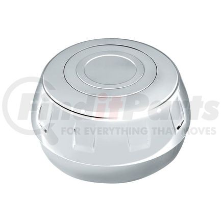 88259 by UNITED PACIFIC - Steering Wheel Hub - With Horn Button, Chrome, for 2006+ Peterbilt & 2003+ Kenworth