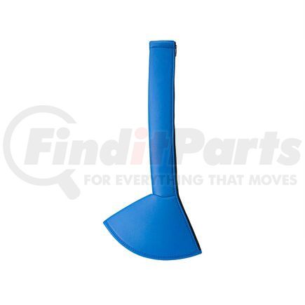 91024 by UNITED PACIFIC - Manual Transmission Shift Boot - 17" Long, Blue, Vinyl, with Zipper