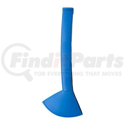 91026 by UNITED PACIFIC - Manual Transmission Shift Boot - 30" Long, Blue, Vinyl, with Zipper