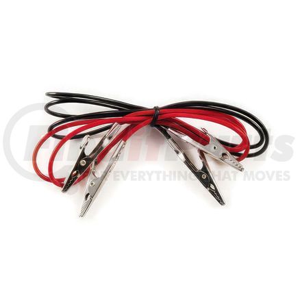 98238 by UNITED PACIFIC - Alligator Clip - 1 Red/1 Black, 10 AMP, with 30" Vinyl Leads