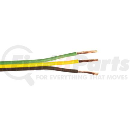 98445 by UNITED PACIFIC - Primary Wire - Trailer, 25 Foot, Brown, Yellow, Green, Rated 80 C, 16 AWG 3-Way