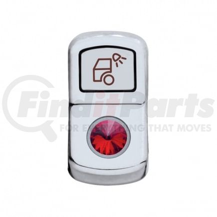 45143 by UNITED PACIFIC - Rocker Switch Cover - "Load Light", with Red Diamond