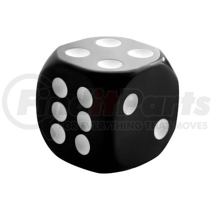 70015 by UNITED PACIFIC - Manual Transmission Shift Knob - Gearshift Knob, Black Dice