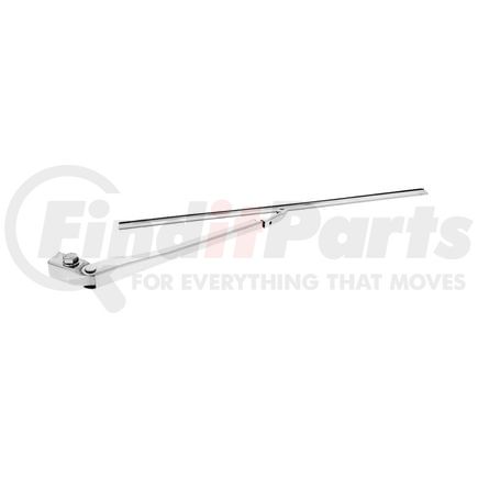 70126 by UNITED PACIFIC - Windshield Wiper Arm - Hook & Saddle Type 11" Stainless Steel, with 7.5" Wiper Blade