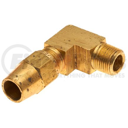 Gates G30106-0806 Hydraulic Hose Air Brake Copper Tubing-->Air Brake to Male Pipe - 90 - Long