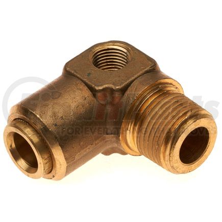 Gates G31105-0806P Hydraulic Hose SureLok-->Air Brake to Male Pipe Swivel - 90 with port