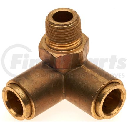 Gates G31138-0806 Hydraulic Hose SureLok-->Air Brake to Male Pipe - Tee - 90