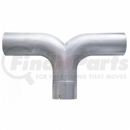 YA-5-02A by UNITED PACIFIC - Exhaust Y Pipe - Universal, Aluminized, 5" Y Pipe - 25" W x 14" L