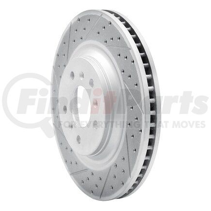 830-46022L by DYNAMIC FRICTION COMPANY - Geoperformance Rotor - Drilled and Slotted