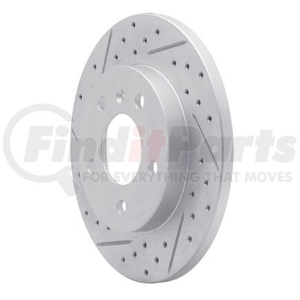 830-47042L by DYNAMIC FRICTION COMPANY - Geoperformance Rotor - Drilled and Slotted