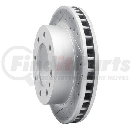 830-48038L by DYNAMIC FRICTION COMPANY - Geoperformance Rotor - Drilled and Slotted