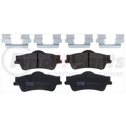 TRH1352 by TRW - TRW PREMIUM BRAKING - METALLIC BRAKE PAD SET - TRH1352