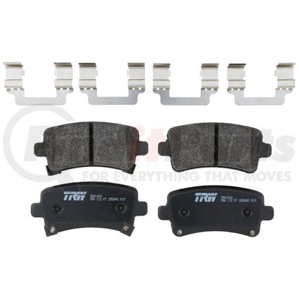TRH1430 by TRW - TRW PREMIUM BRAKING - METALLIC BRAKE PAD SET - TRH1430