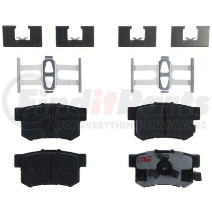 TXC1086 by TRW - TRW PREMIUM BRAKING - CERAMIC BRAKE PAD SET - TXC1086