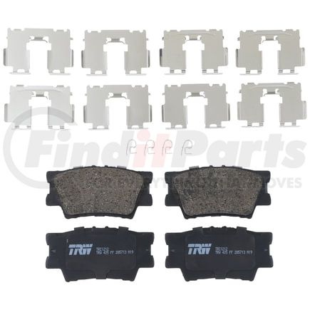 TRC1212 by TRW - TRW PREMIUM BRAKING - CERAMIC BRAKE PAD SET - TRC1212