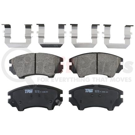 TRC1404 by TRW - TRW PREMIUM BRAKING - CERAMIC BRAKE PAD SET - TRC1404