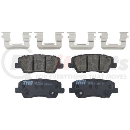 TRW TRC1659 Disc Brake Pad Set TRW PREMIUM BRAKING - CERAMIC BRAKE PAD SET - TRC1659