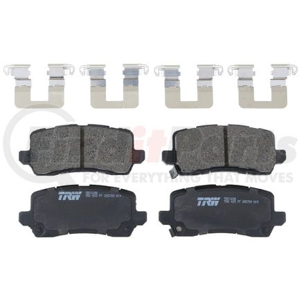 TRW TRC1698 Disc Brake Pad Set TRW PREMIUM BRAKING - CERAMIC BRAKE PAD SET - TRC1698