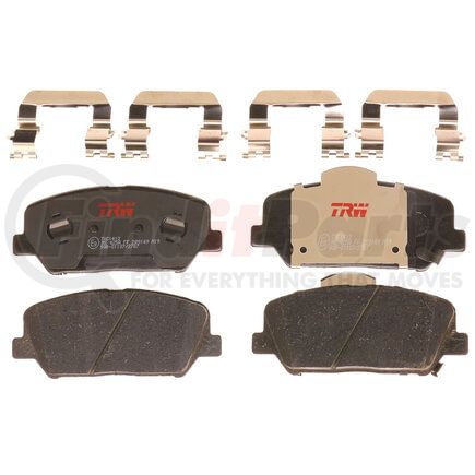 TXC1413 by TRW - TRW PREMIUM BRAKING - CERAMIC BRAKE PAD SET - TXC1413
