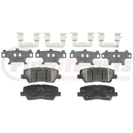 TRW TXC1659 Disc Brake Pad Set TRW PREMIUM BRAKING - CERAMIC BRAKE PAD SET - TXC1659