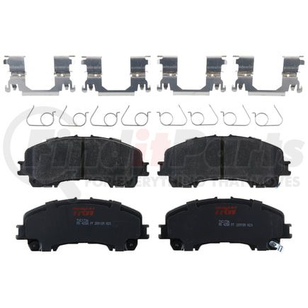 TXC1736 by TRW - TRW PREMIUM BRAKING - CERAMIC BRAKE PAD SET - TXC1736