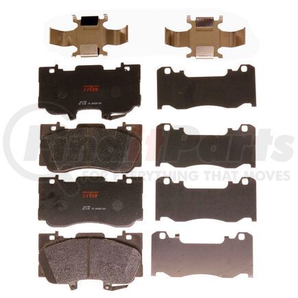 TXC1784 by TRW - TRW PREMIUM BRAKING - CERAMIC BRAKE PAD SET - TXC1784