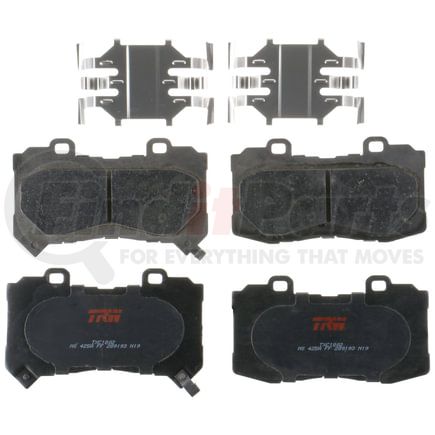 TXC1802 by TRW - TRW PREMIUM BRAKING - CERAMIC BRAKE PAD SET - TXC1802