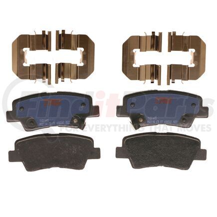 TXD1445 by TRW - TRW BRAKE PAD KIT -BRAKE PAD -TXD1445