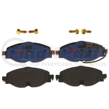 TXD1760 by TRW - TRW BRAKE PAD KIT -BRAKE PAD -TXD1760