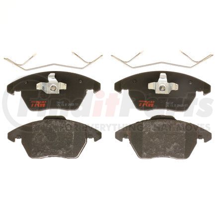 TXH1107 by TRW - TRW PREMIUM BRAKING - METALLIC BRAKE PAD SET - TXH1107