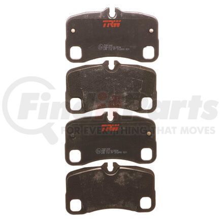 TXH1300 by TRW - TRW PREMIUM BRAKING - METALLIC BRAKE PAD SET - TXH1300