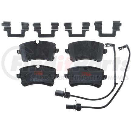 TXH1547 by TRW - TRW PREMIUM BRAKING - METALLIC BRAKE PAD SET - TXH1547