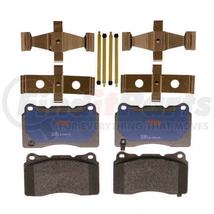 TXI1050 by TRW - TRW BRAKE PAD KIT -BRAKE PAD -TXI1050