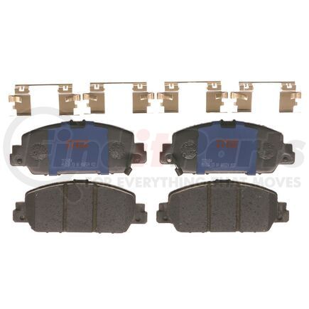 TXI1654 by TRW - TRW BRAKE PAD KIT -BRAKE PAD -TXI1654