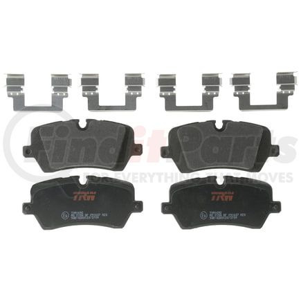 TXM1692 by TRW - TRW PREMIUM BRAKING - METALLIC BRAKE PAD SET - TXM1692