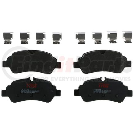 TRW TXM1775 Disc Brake Pad Set TRW PREMIUM BRAKING - METALLIC BRAKE PAD SET - TXM1775