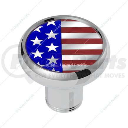 22941 by UNITED PACIFIC - Multi-Purpose Decal - 1-3/4" Round, Glossy, USA Flag Design