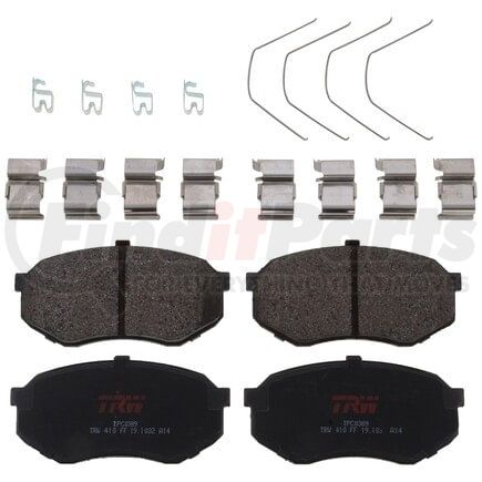 TPC0389 by TRW - Disc Brake Pad Set