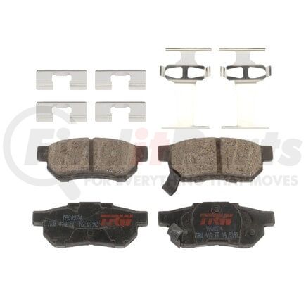 TPC0374 by TRW - Disc Brake Pad Set