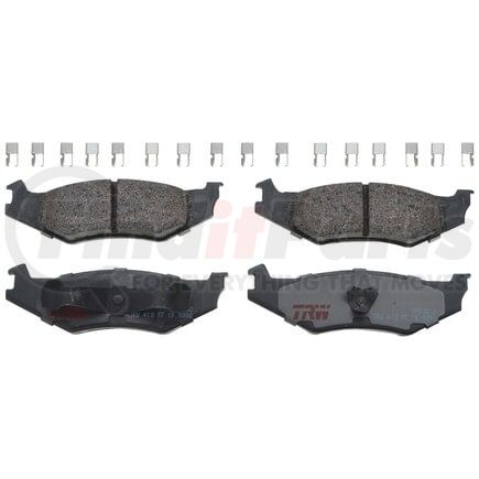 TPC0512 by TRW - Disc Brake Pad Set