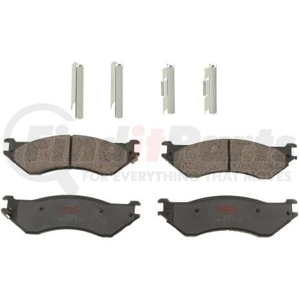 TPC0702 by TRW - Disc Brake Pad Set