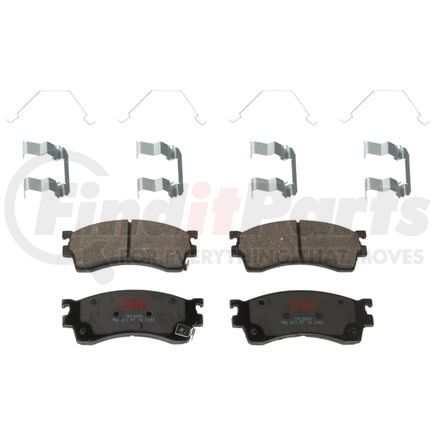 TPC0893 by TRW - Disc Brake Pad Set