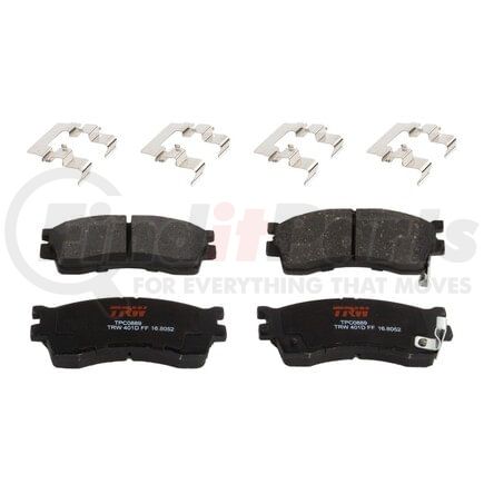 TPC0889 by TRW - Disc Brake Pad Set