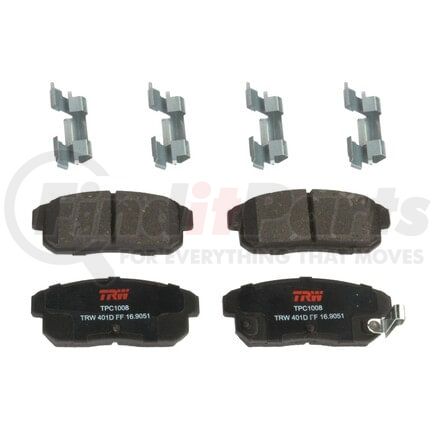 TPC1008 by TRW - Disc Brake Pad Set