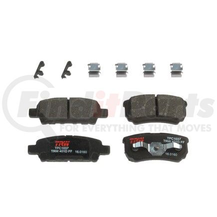 TPC1037 by TRW - Disc Brake Pad Set