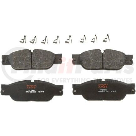 TPC1065 by TRW - Disc Brake Pad Set - New, Front, For 2005-2006 Jaguar S Type