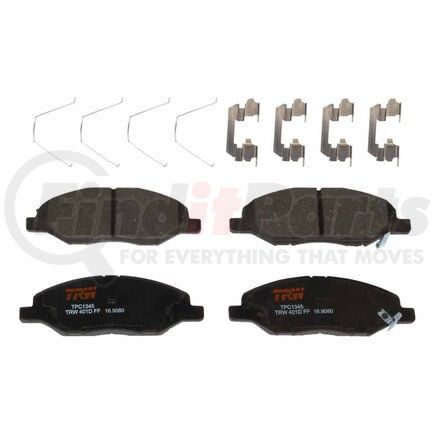 TPC1345 by TRW - Disc Brake Pad Set