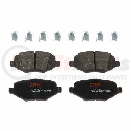 TPC1377 by TRW - Disc Brake Pad Set